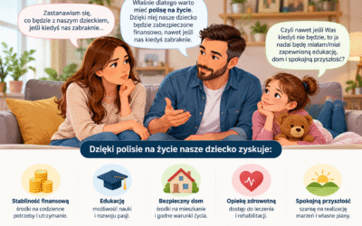 Nie możesz być przy dziecku zawsze !! Ale możesz zadbać o jego przyszłość !!
